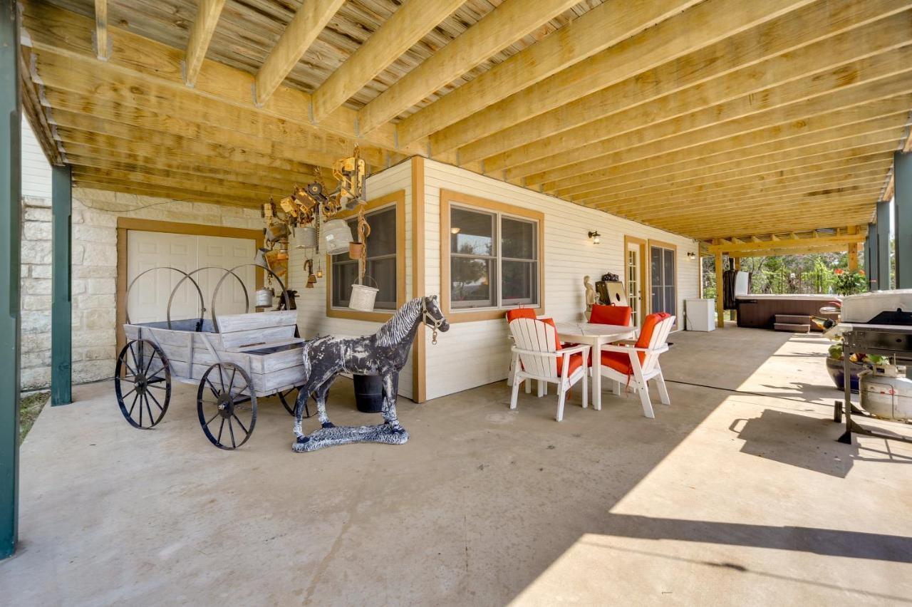 Fredericksburg Retreat With Private Hot Tub And Patio! Vila Exterior foto